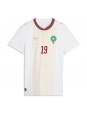 Maroko Youssef En-Nesyri #19 Venkovní Dres pro Dámské MS 2026 Krátký Rukáv Maroko Youssef En-Nesyri #19 Venkovní Dres pro Dámské MS 2026 Krátký Rukáv